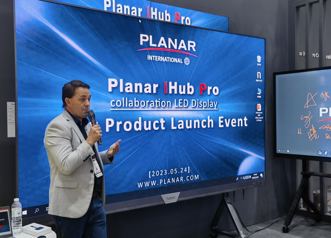 InfoComm Asia | 米兰milanPlanar全球首发第四代Micro LED智能一体机