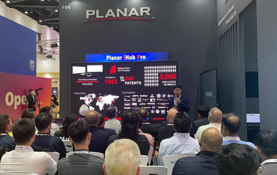 InfoComm Asia | 米兰milanPlanar全球首发第四代Micro LED智能一体机