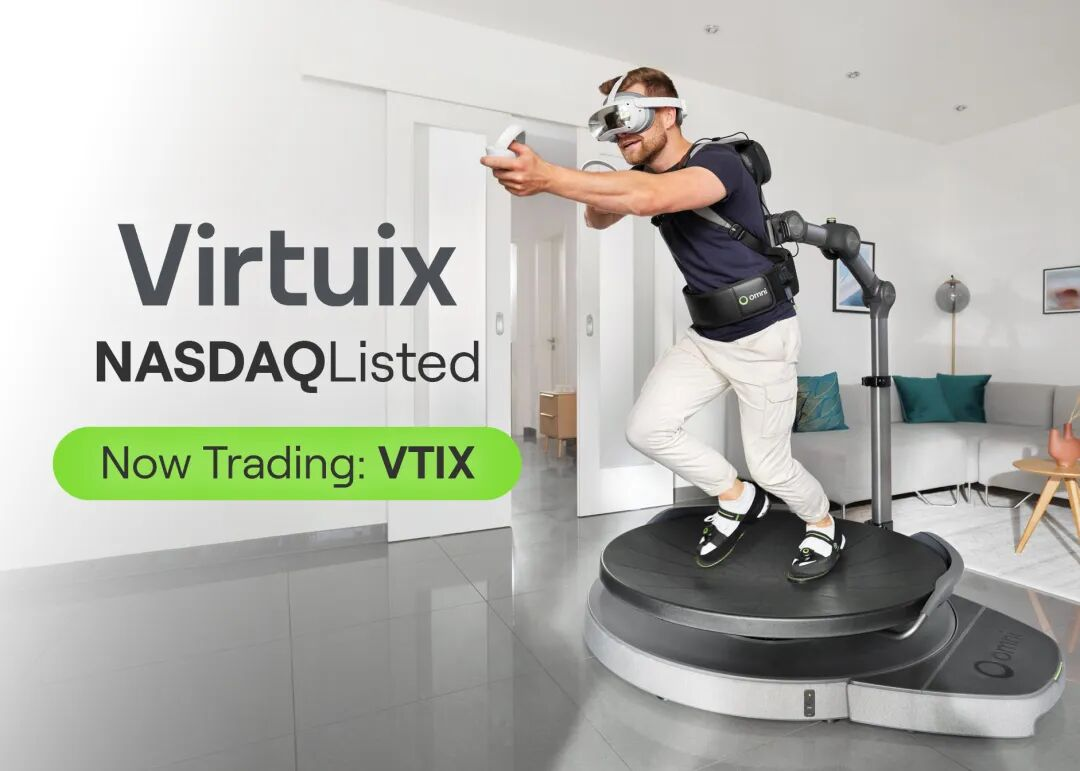 祝贺Virtuix纳斯达克上市！米兰milan携手加速AI融合应用产业化